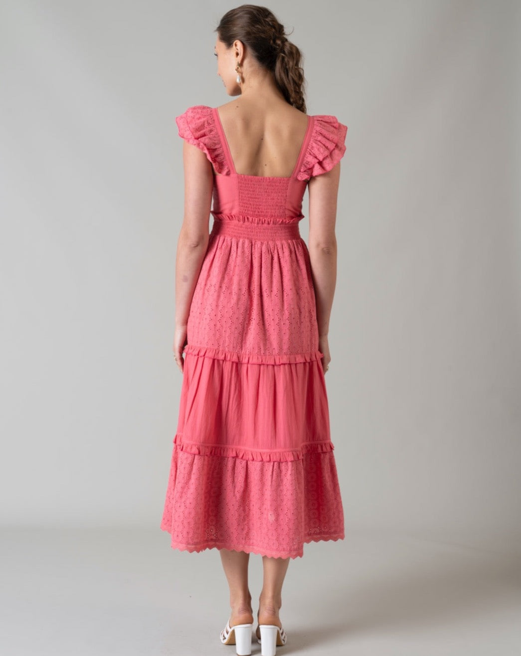 Elle Pink Maxi Dress