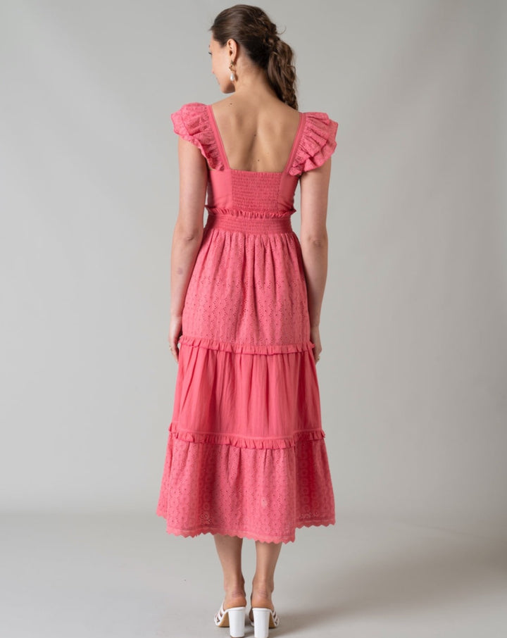 Elle Pink Maxi Dress
