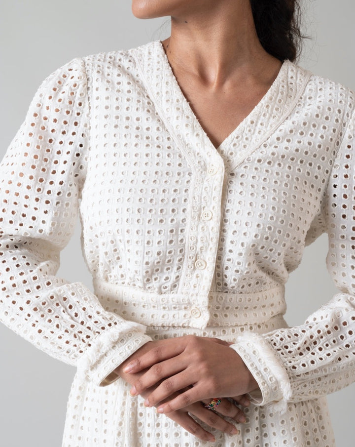 Ivory Short Top