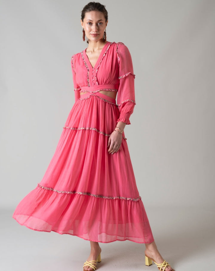 Heidi Ruffled Maxi Dress