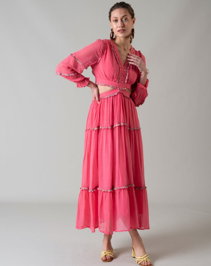 Heidi Ruffled Maxi Dress