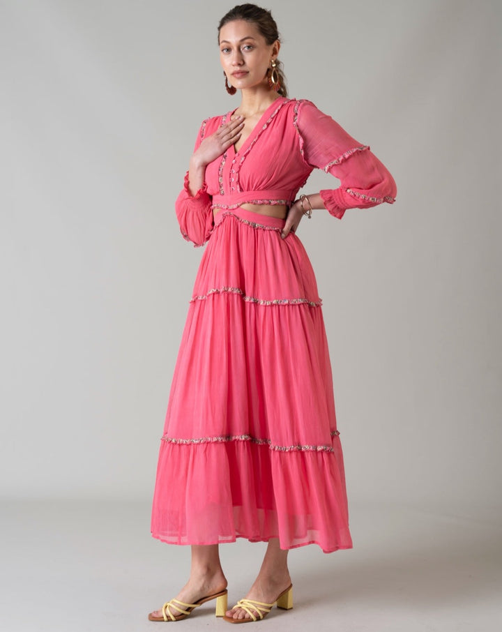 Heidi Ruffled Maxi Dress