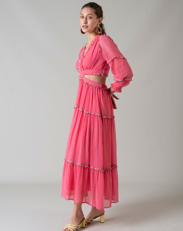 Heidi Ruffled Maxi Dress