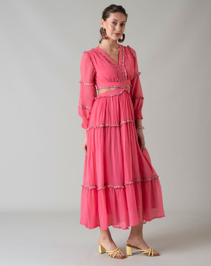 Heidi Ruffled Maxi Dress