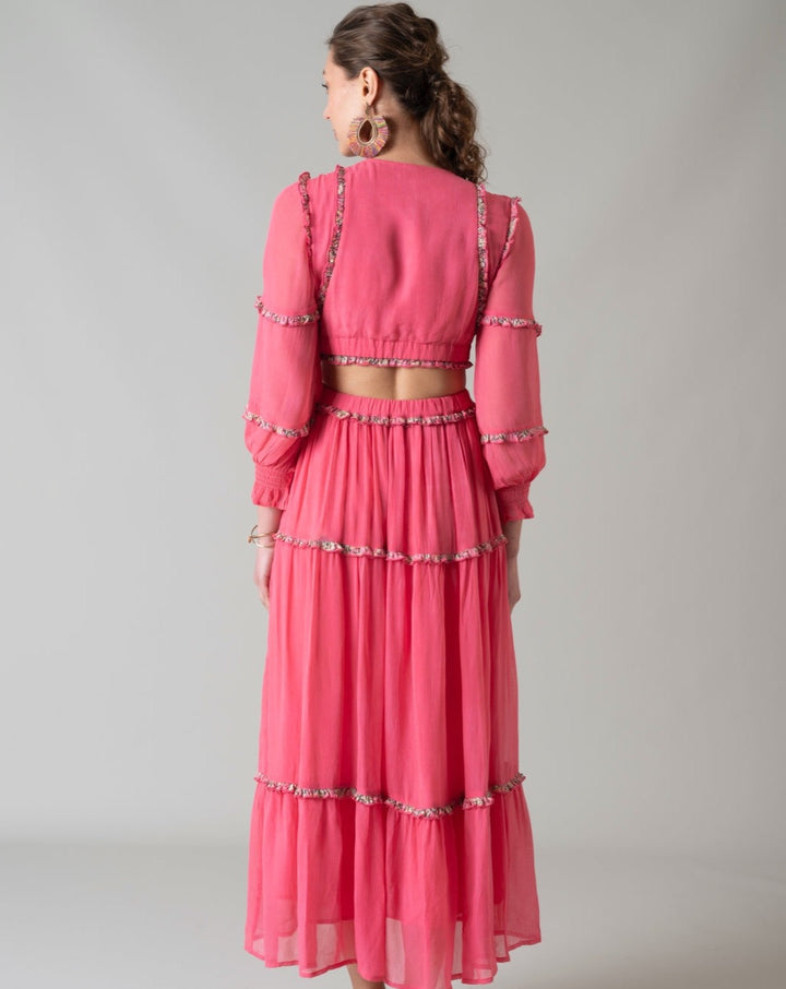 Heidi Ruffled Maxi Dress