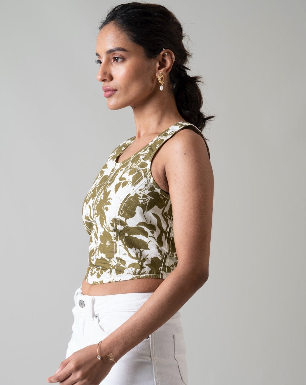 Eden Floral Corset Top – Style Island