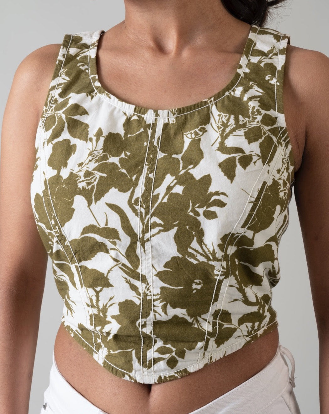 Eden Floral Corset Top