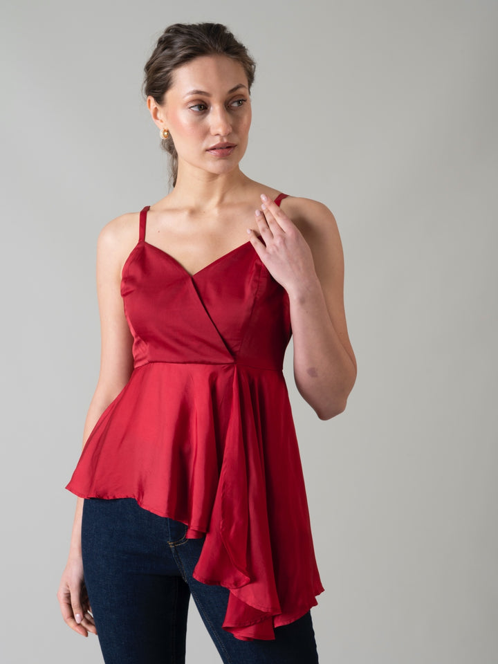 Zoe Satin Top