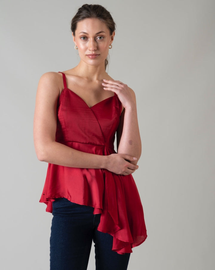 Zoe Satin Top