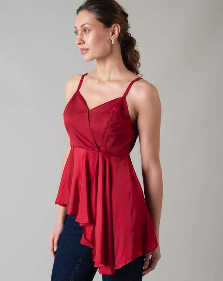 Zoe Satin Top