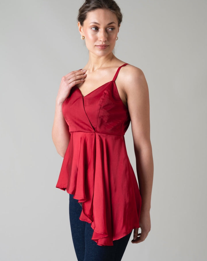 Zoe Satin Top