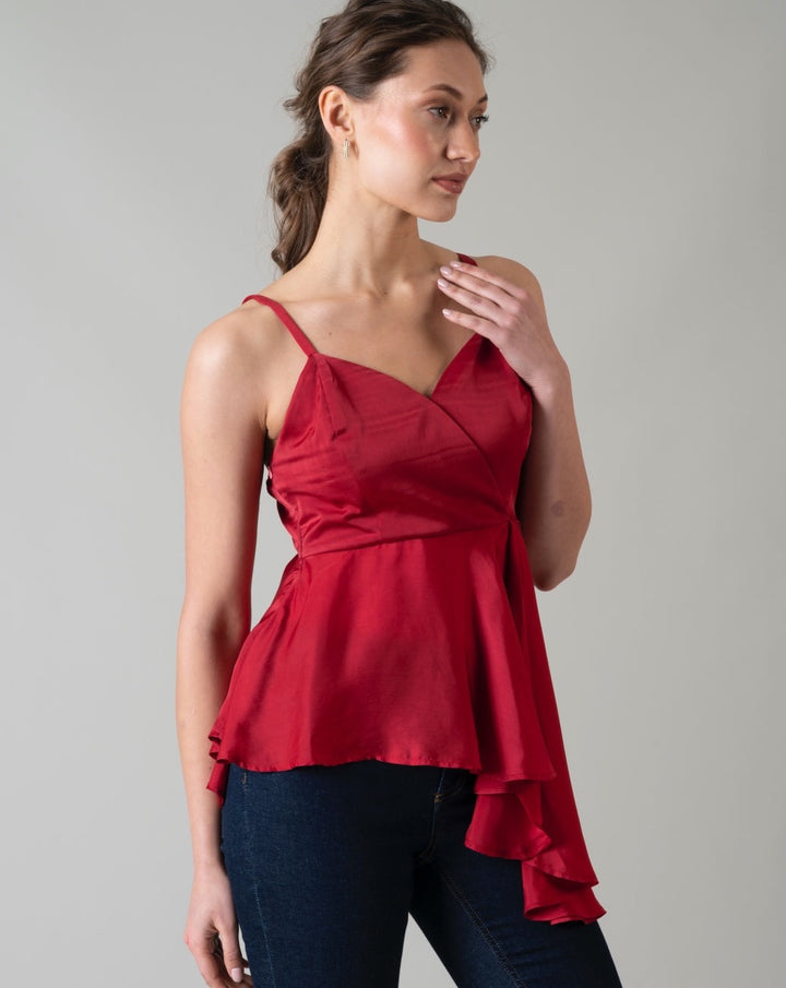Zoe Satin Top
