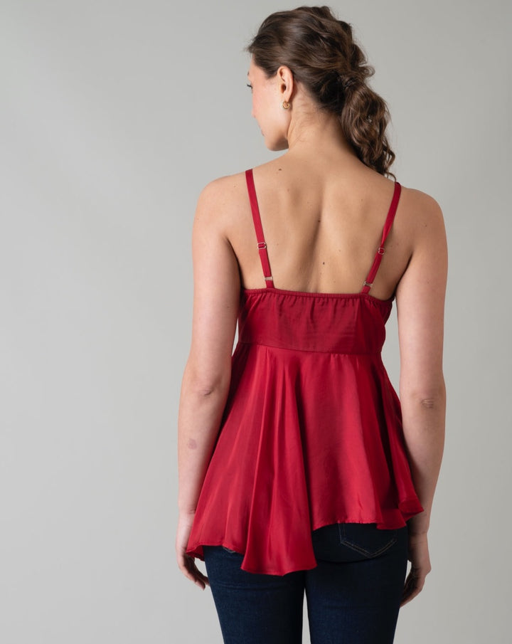 Zoe Satin Top