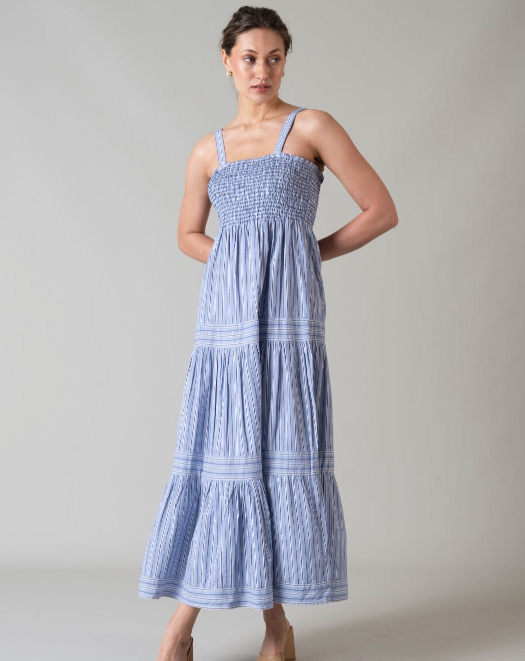 Striped Maxi