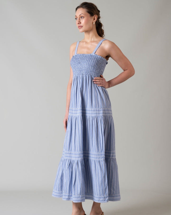 Striped Maxi