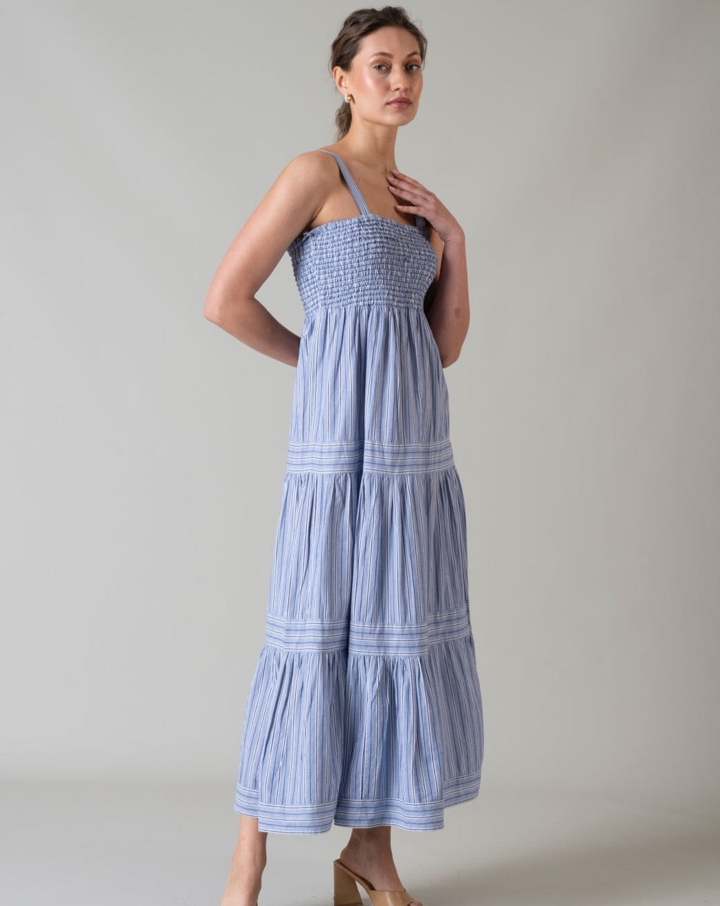 Striped Maxi