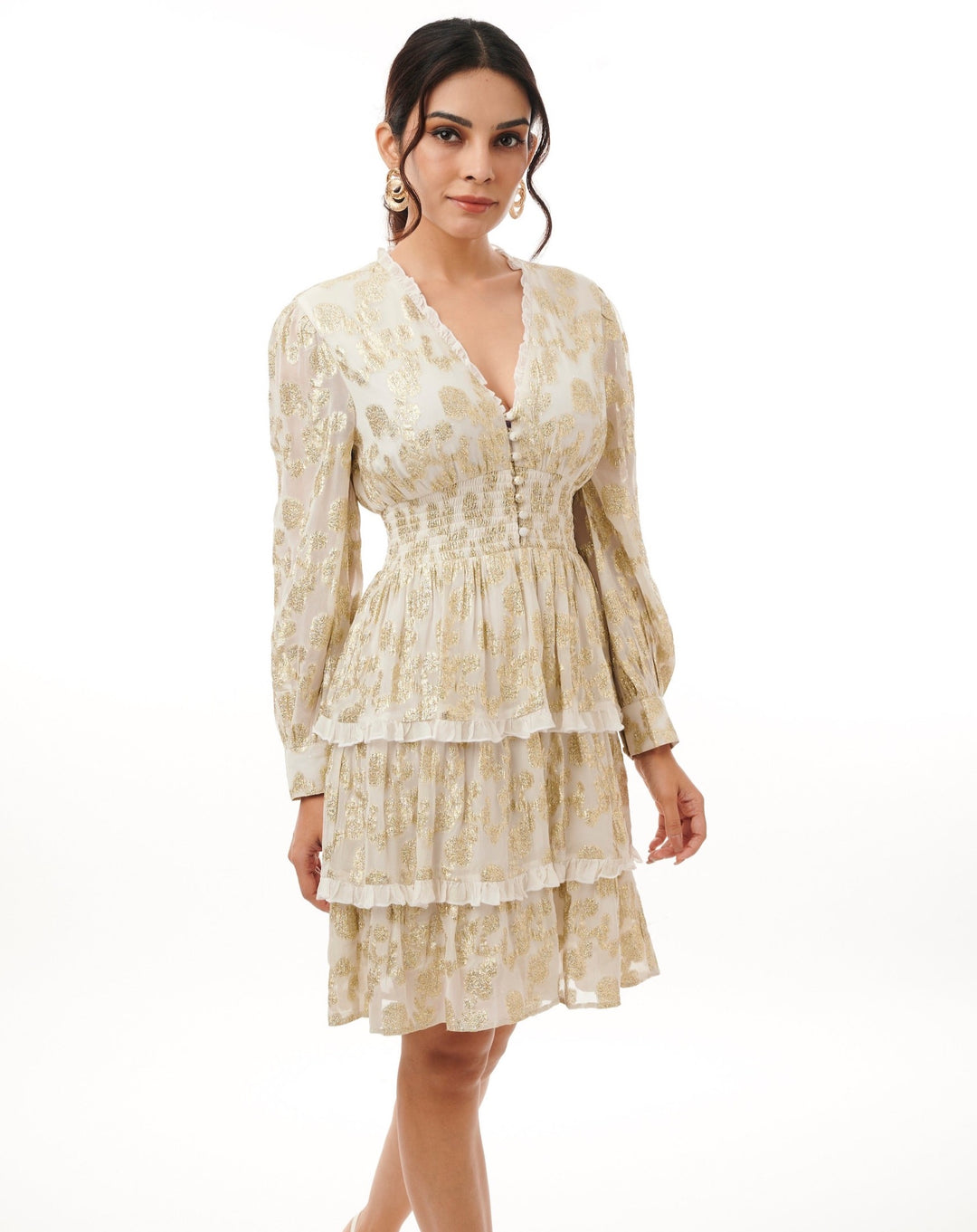 Aurelia Tiered Mini Dress