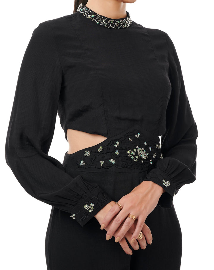 Midnight Embellished Jumpsuit