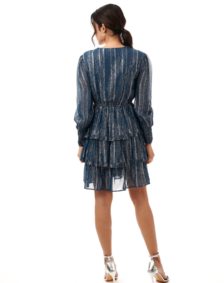 Beryl Mesh Tiered Dress