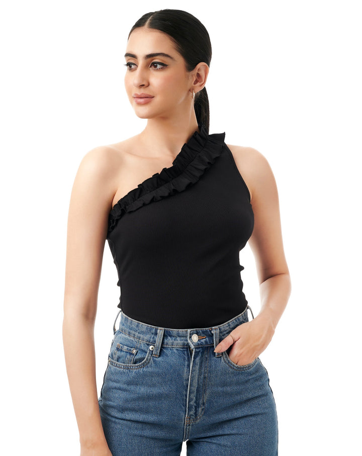 Jane One-shoulder Top