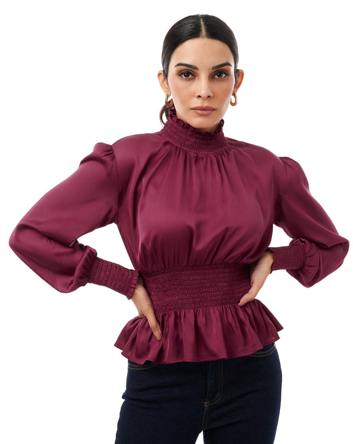 Mila Smocked Top