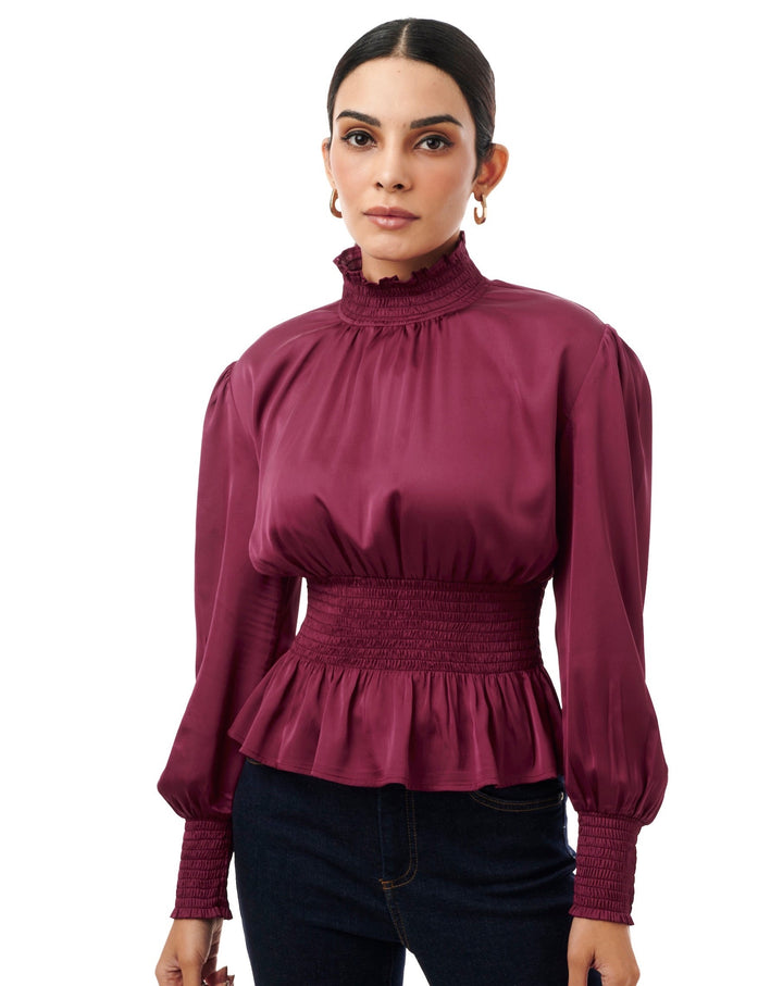 Mila Smocked Top