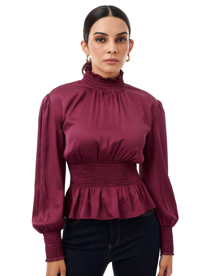 Mila Smocked Top