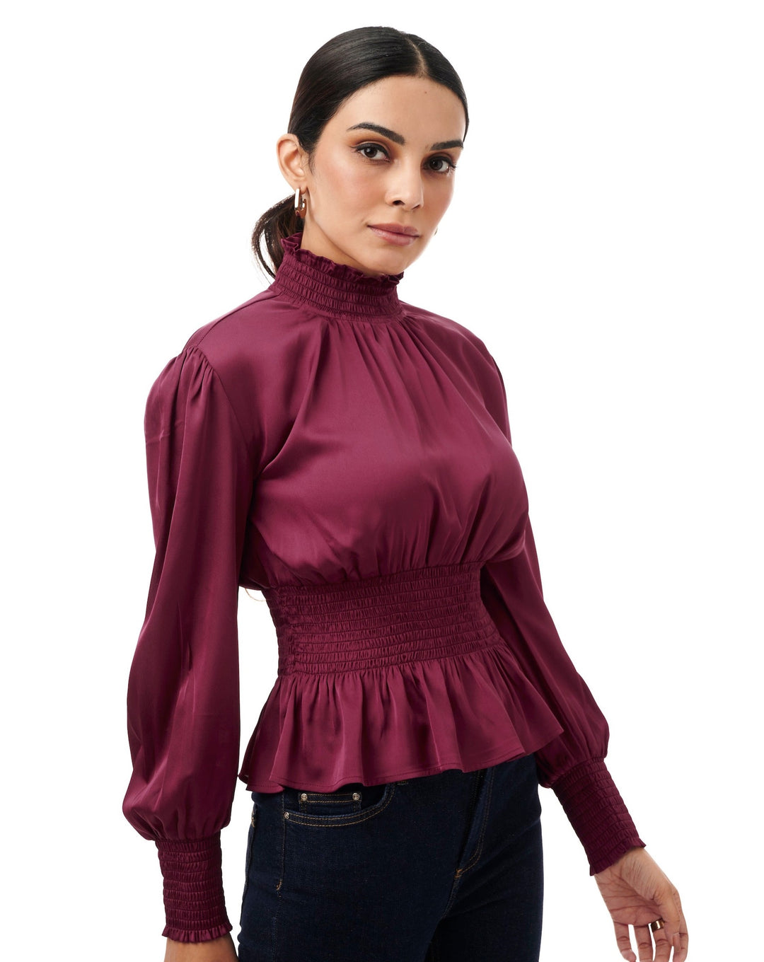 Mila Smocked Top