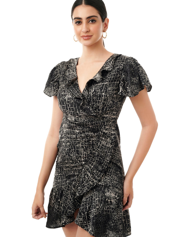 Julia Printed Short Dress