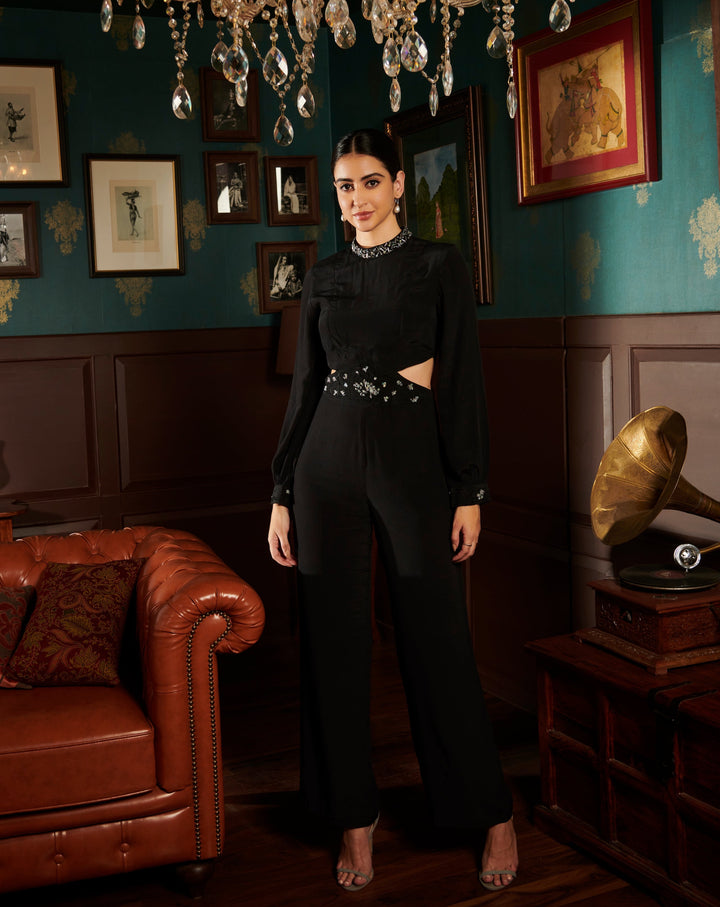 Midnight Embellished Jumpsuit