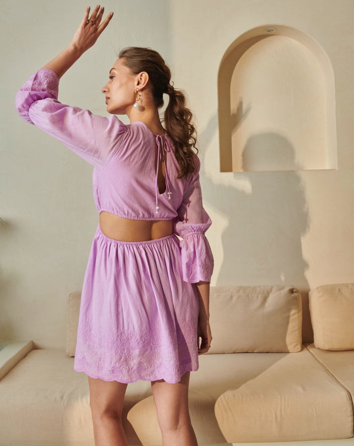 Fleur Lilac Dress