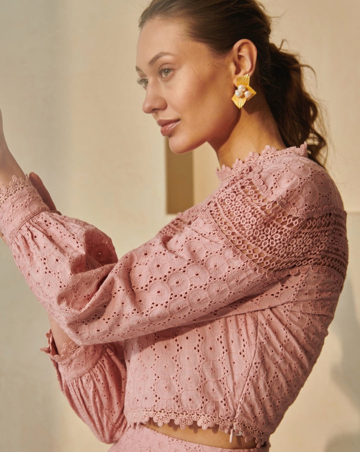 Zoe Rose Pink Top