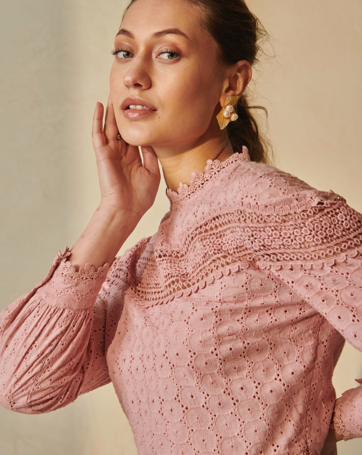 Zoe Rose Pink Top