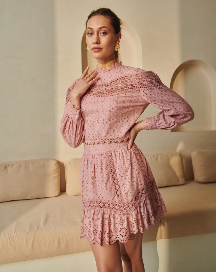Zoe Pink Skirt