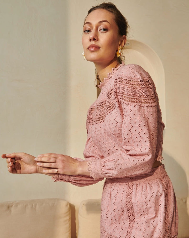 Zoe Rose Pink Top