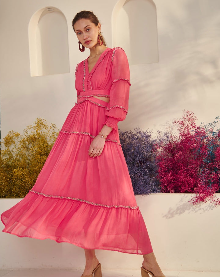 Heidi Ruffled Maxi Dress