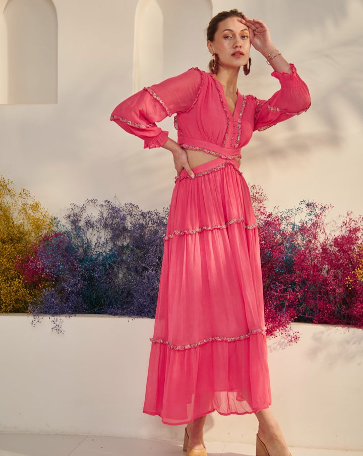 Heidi Ruffled Maxi Dress