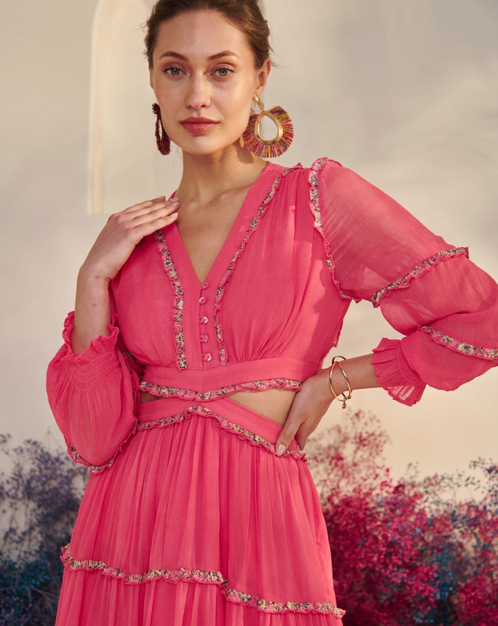 Heidi Ruffled Maxi Dress