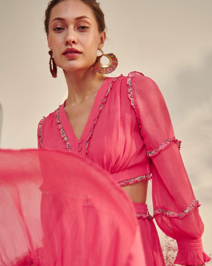 Heidi Ruffled Maxi Dress
