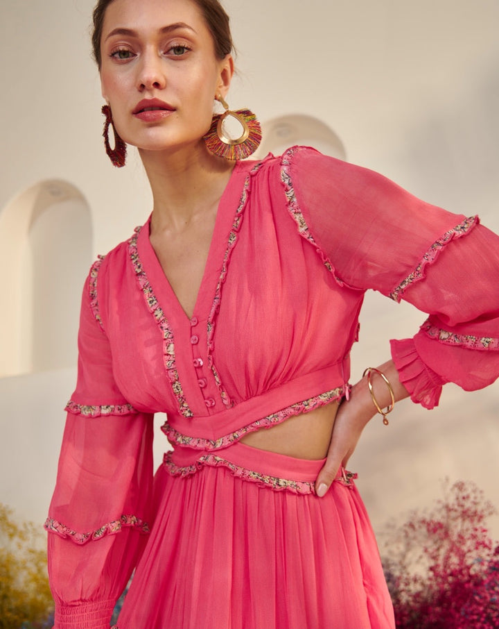 Heidi Ruffled Maxi Dress