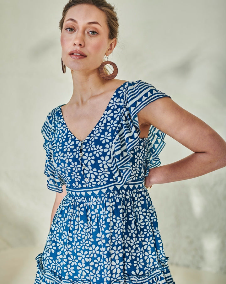 Anna Printed Dress