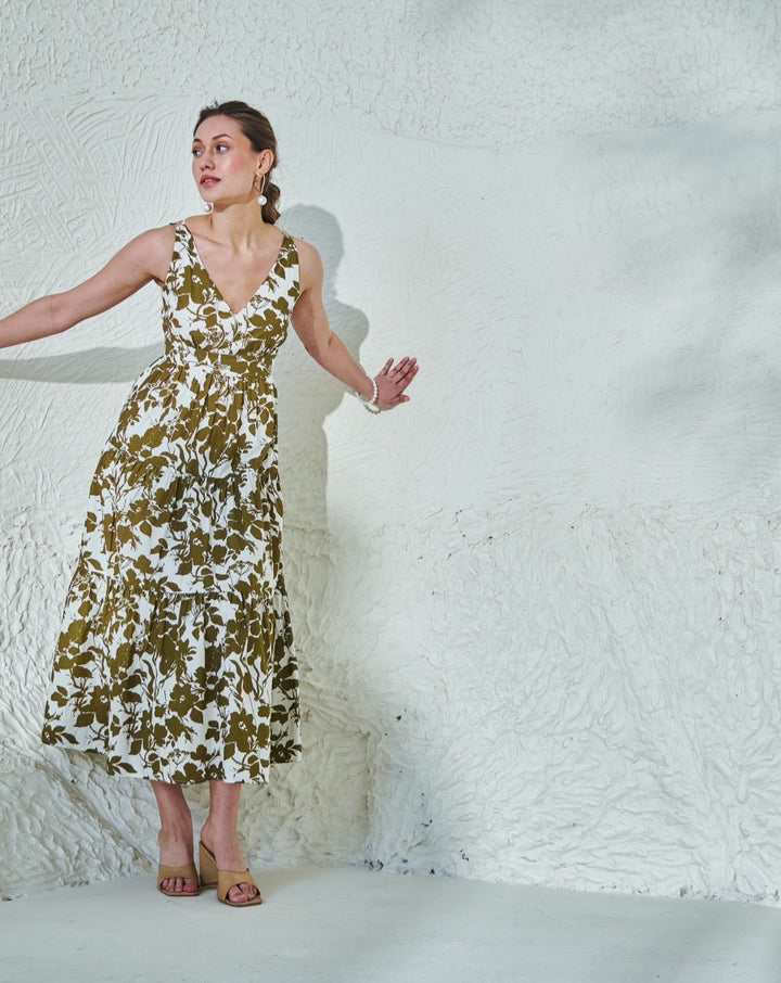 Tushita Mehta In Our Eden Floral Maxi Dress