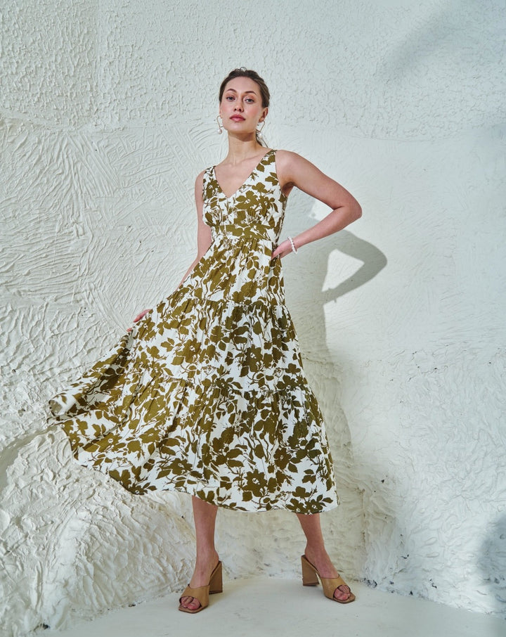 Tushita Mehta In Our Eden Floral Maxi Dress