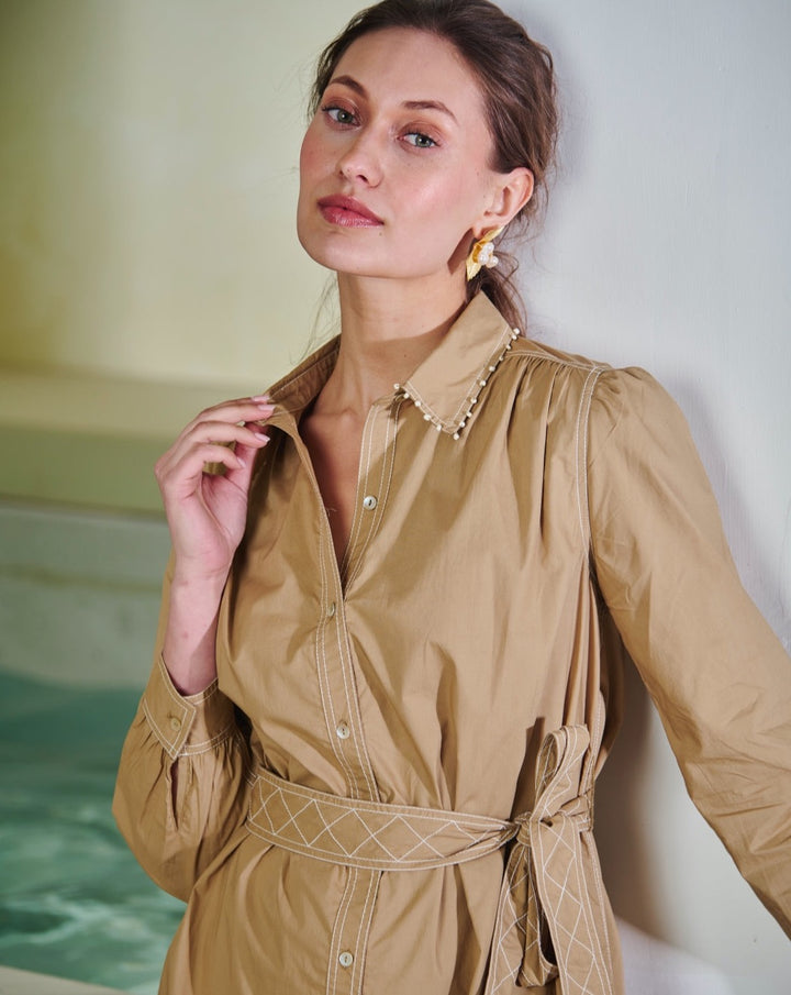 Daphne Poplin Dress