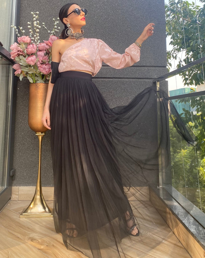 Black Long Skirt